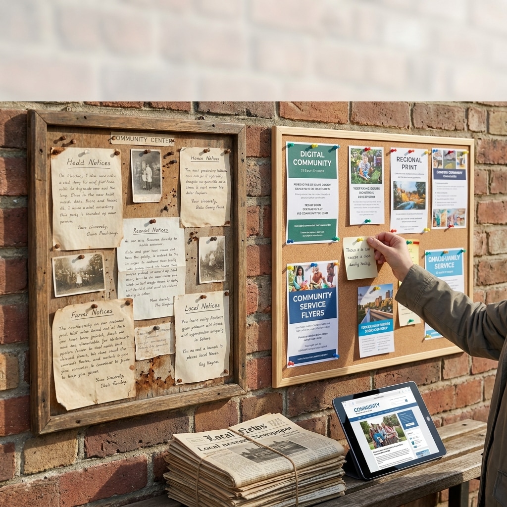 The history of ‘community bulletin boards’: from general stores and post offices to libraries and coffee shops