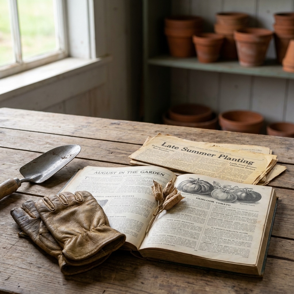 The history of ‘August in the garden’: how seed catalogs and newspapers taught Americans what to plant and do late-summer